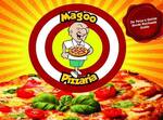 Logotipo Magoo Pizzaria